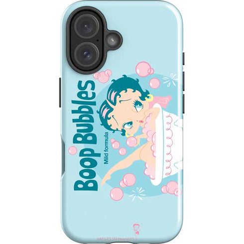 Betty Boop Bubbles iPhone 16 Plus Impact Case